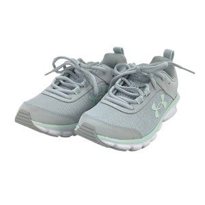 Under Armour | Women's Charged Assert 8 | Grey & Green | Size 6.5
